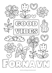 Gratis farvelægning Positiv