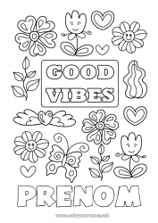 Coloriage gratuit Positif