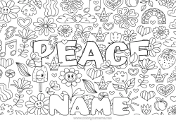 Free colouring Positive