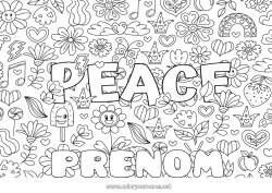 Coloriage gratuit Positif