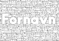 Farvelægningssiden tilpasning Lastbil Køretøjer Bil Racerkøretøj Doodle Vogn Lastbiler Og Erhvervskøretøjer Biler, Varevogne Og Campingvogne Racerkøretøjer Og Baner Dekorativ Baggrund