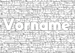 Kostenlose Malvorlage Lastwagen Fahrzeuge Auto Rennauto Gekritzel Van Lastwagen und Nutzfahrzeuge Autos, Vans und Wohnmobile Rennwagen und Rennstrecken Dekorativer Hintergrund