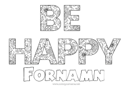 Gratis färgläggning Positiv