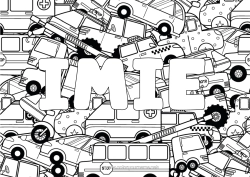 Kolorowanka za darmo Ciężarówka Pojazdy Samochód Złożone kolorowanki Ciężarówki i pojazdy użytkowe Samochody, furgonetki i kampery Tło dekoracyjne