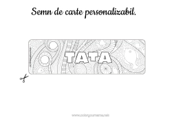 Pagină de colorat gratuită Vara Animal Pește Semn de carte Zentangle Animale marine sau acvatice