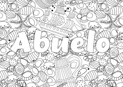 Colorear gratis Vehículos Barco Conchas marinas Dibujos complejos para colorear Estrella de mar Animales marinos o acuáticos Vehículos marítimos Fondo decorativo