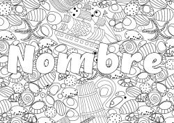 Colorear gratis Barco Conchas marinas Dibujos complejos para colorear Estrella de mar Animales marinos o acuáticos Vehículos marítimos Fondo decorativo