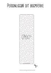 Gratis farvelægning Sommer Læseklip Zentangle Geometriske former Cirkel, rund