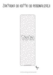 Kolorowanka za darmo Lato Zakładka do książki Zentangle Formy geometryczne Koło, okrąg