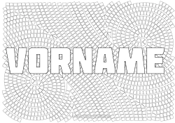 Kostenlose Malvorlage Kunst Geometrische Formen Mosaiken Dekorativer Hintergrund Quadrat