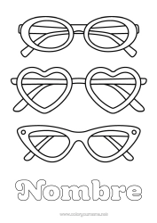 Colorear para personalizar Gafas