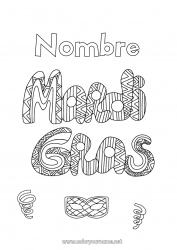 Dibujo libre Carnaval Martes de Carnaval