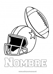 Dibujo libre Sport Super Bowl Rugby Pelota de rugby Deportes en equipo