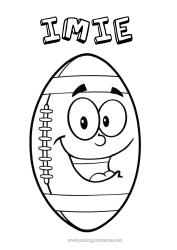 Rysunek za darmo Sport Super Bowl Rugby Piłka rugby Sporty drużynowe