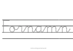 Gratis teckning Barnaktiviteter Punkter att koppla ihop Utsmyckat namn