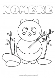 Dibujo libre Animales Panda Otros animales del mundo