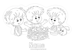 Free colouring Candlemas Pancakes Carnival Mardi Gras