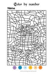 Free colouring Magic colouring books Children's activities Candlemas Pancakes Carnival Mardi Gras