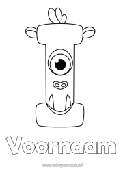 Gratis tekening Activiteiten voor Kinderen Alfabet