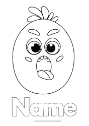 Free colouring Children's activities Alphabet