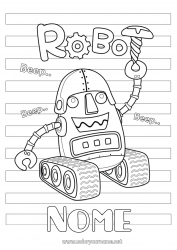 Disegno gratuito Robot