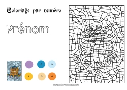 Dessin gratuit Coloriages magiques Activités enfants Chandeleur Crêpes Carnaval Mardi gras érable