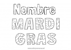 Dibujo libre Carnaval Martes de Carnaval