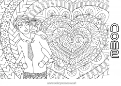 Desenho para personalizar Mandala Papai Feliz Aniversário Menina Eu te amo Irmão