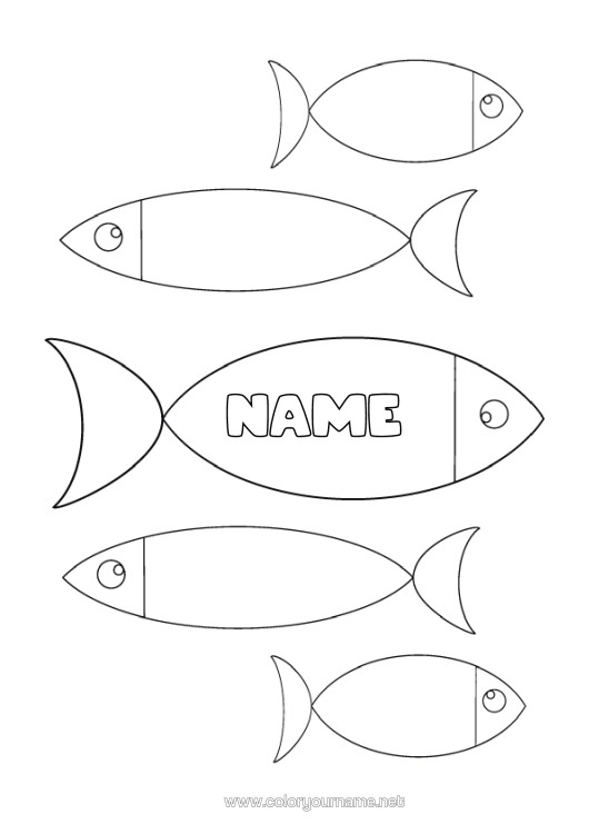 Colouring page to print Children's Activities Animal April Fool's Day Easy Colouring Pages