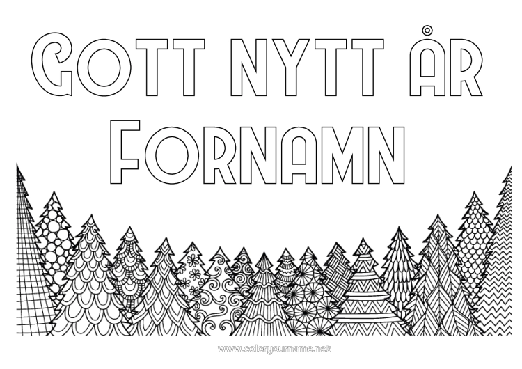 Färgläggningssida att skriva ut Zentangle Gran