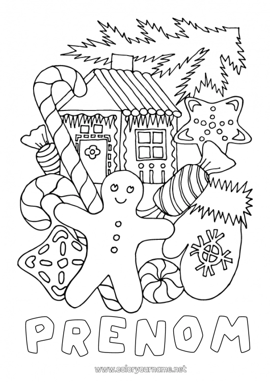 Coloriage à imprimer Noël