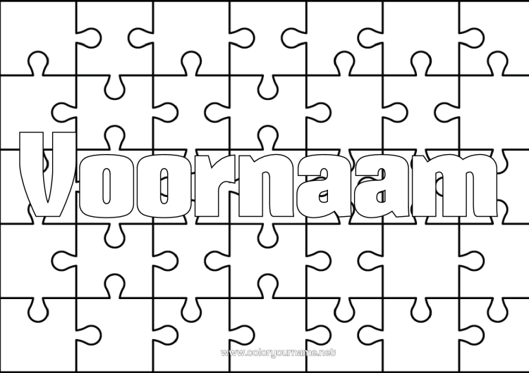 Kleurplaat om af te drukken Spellen en speelgoed Puzzels Decoratieve achtergrond