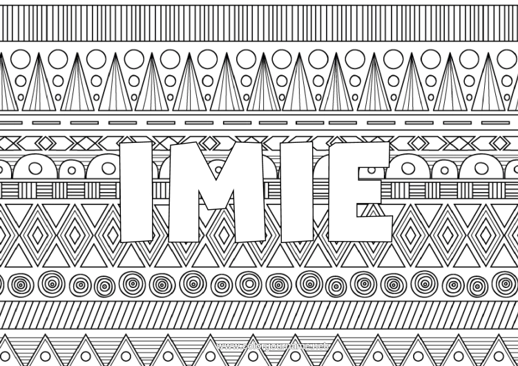 Kolorowanka do wydruku Meksyk Zentangle Afryka Formy geometryczne Tło dekoracyjne