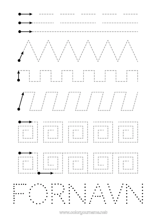 Fargeleggingssiden til utskrift Tegn og farglegg Geometriske former Barnehage grafikkark