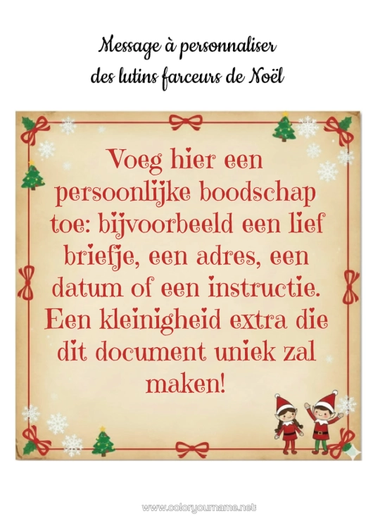 Kleurplaat om af te drukken Kerstelf Kerstelf Opdracht Brieven Van Ondeugende Elfjes Bord Stoute Kerstelf Ideeën Meerdere Kerst Elfen