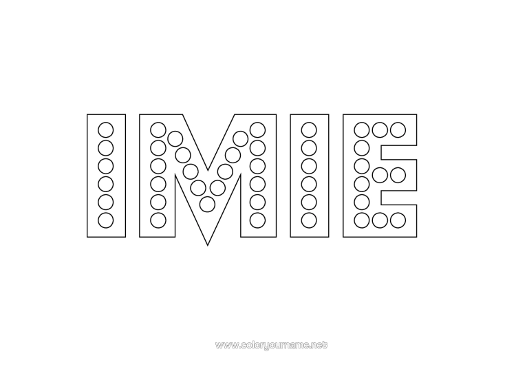 Kolorowanka do wydruku Impreza Aktywności Dla Dzieci Nazwisko Odznaczone Żarówka Koło, Okrąg