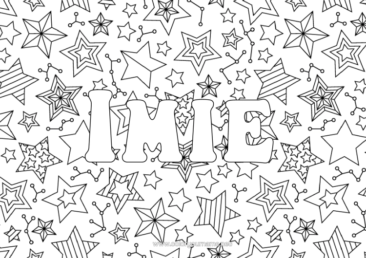 Kolorowanka do wydruku Boże Narodzenie Impreza Szczęśliwego Nowego Roku! Gwiazdy Zentangle Tło Dekoracyjne