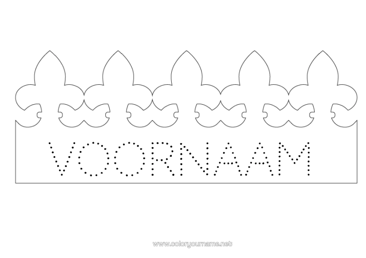 Kleurplaat om af te drukken Kroon Driekoningen Eenvoudige Kleurplaten Driekoningen Cake