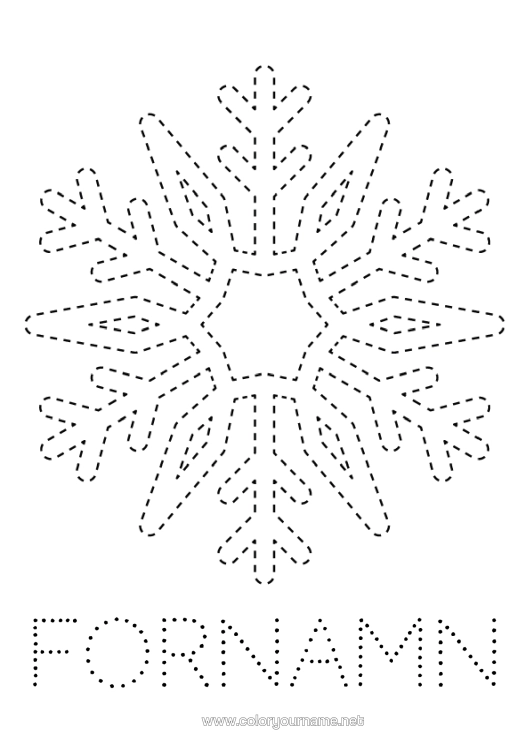 Färgläggningssida att skriva ut Snö Barnaktiviteter Snöflingor Lätta Målarbilder Rita Och Färglägg