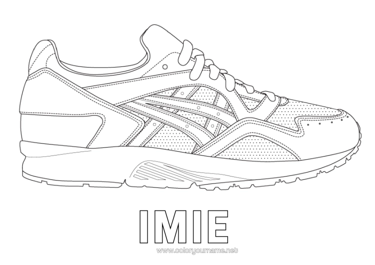 Kolorowanka do wydruku But. Realistyczny