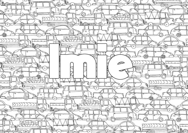 Kolorowanka do wydruku Ciężarówka Pojazdy Samochód Samochód Wyścigowy Doodle Furgonetka Ciężarówki I Pojazdy Użytkowe Samochody, Furgonetki I Kampery Pojazdy Wyścigowe I Tory Wyścigowe Tło Dekoracyjne