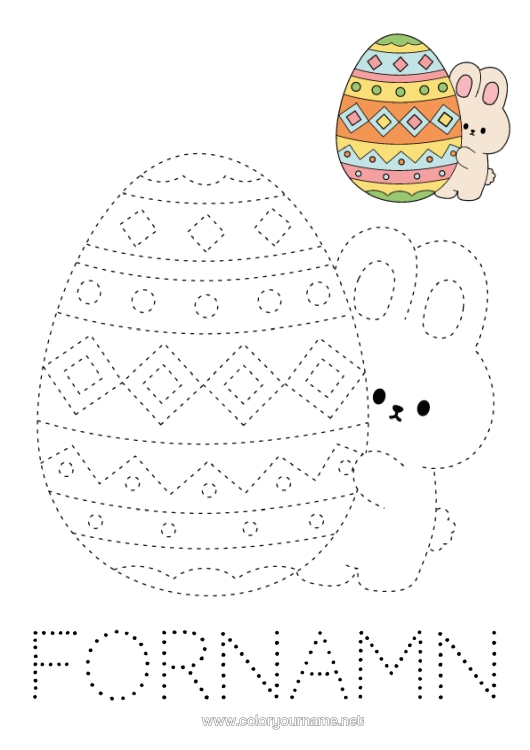 Färgläggningssida att skriva ut Barnaktiviteter Påskägg Påsk Lätta Målarbilder Rita Och Färglägg Målarbok Med Mall