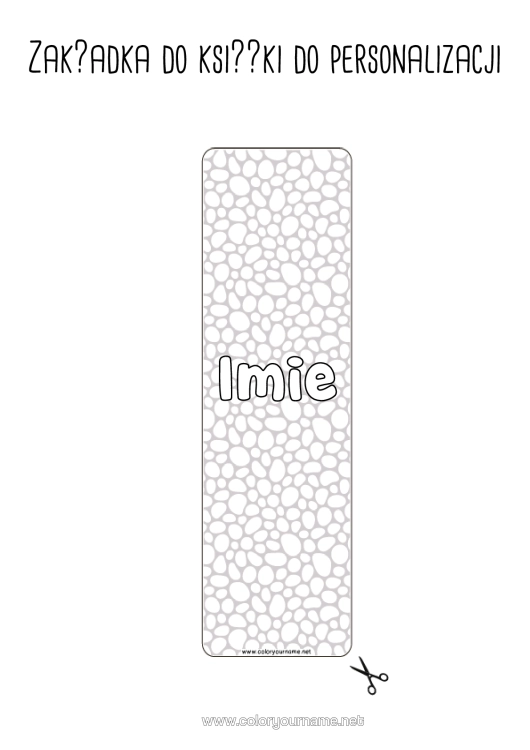 Kolorowanka do wydruku Lato Zakładka Do Książki Zentangle Formy Geometryczne Koło, Okrąg