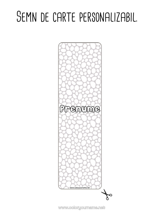 Pagină de colorat de imprimat Vara Semn De Carte Zentangle Forme Geometrice Cerc, Rotund