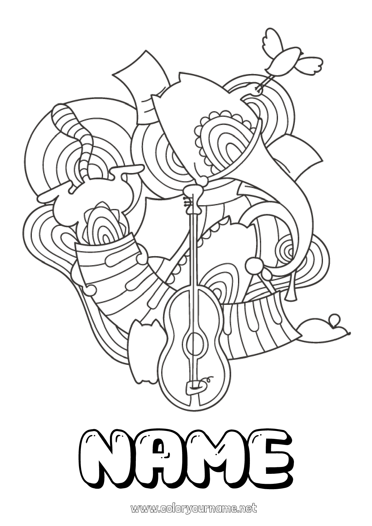 coloring-page-no-101-kawaii-music-world-music-day