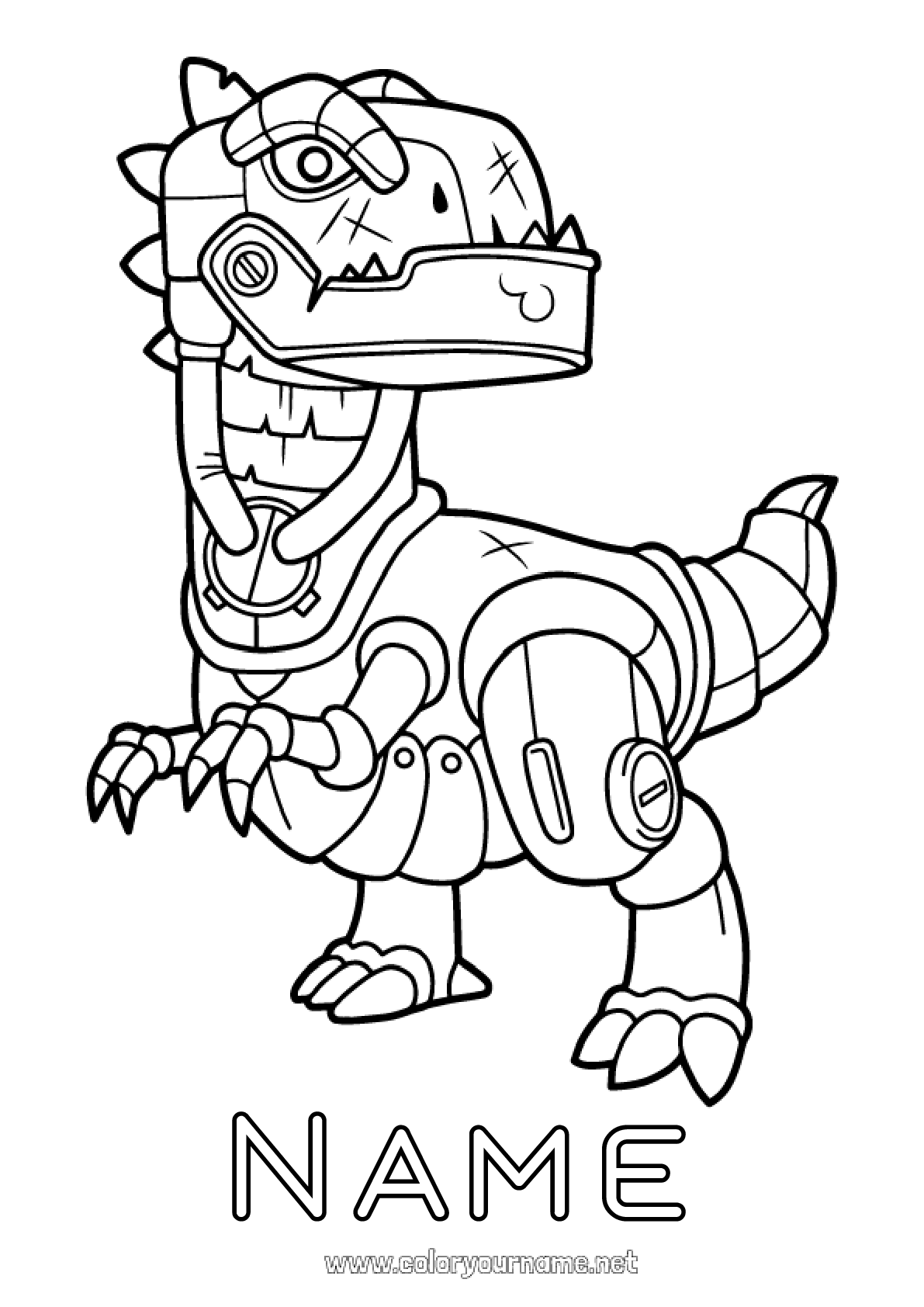 coloring-page-no-1029-robot-dinosaurs