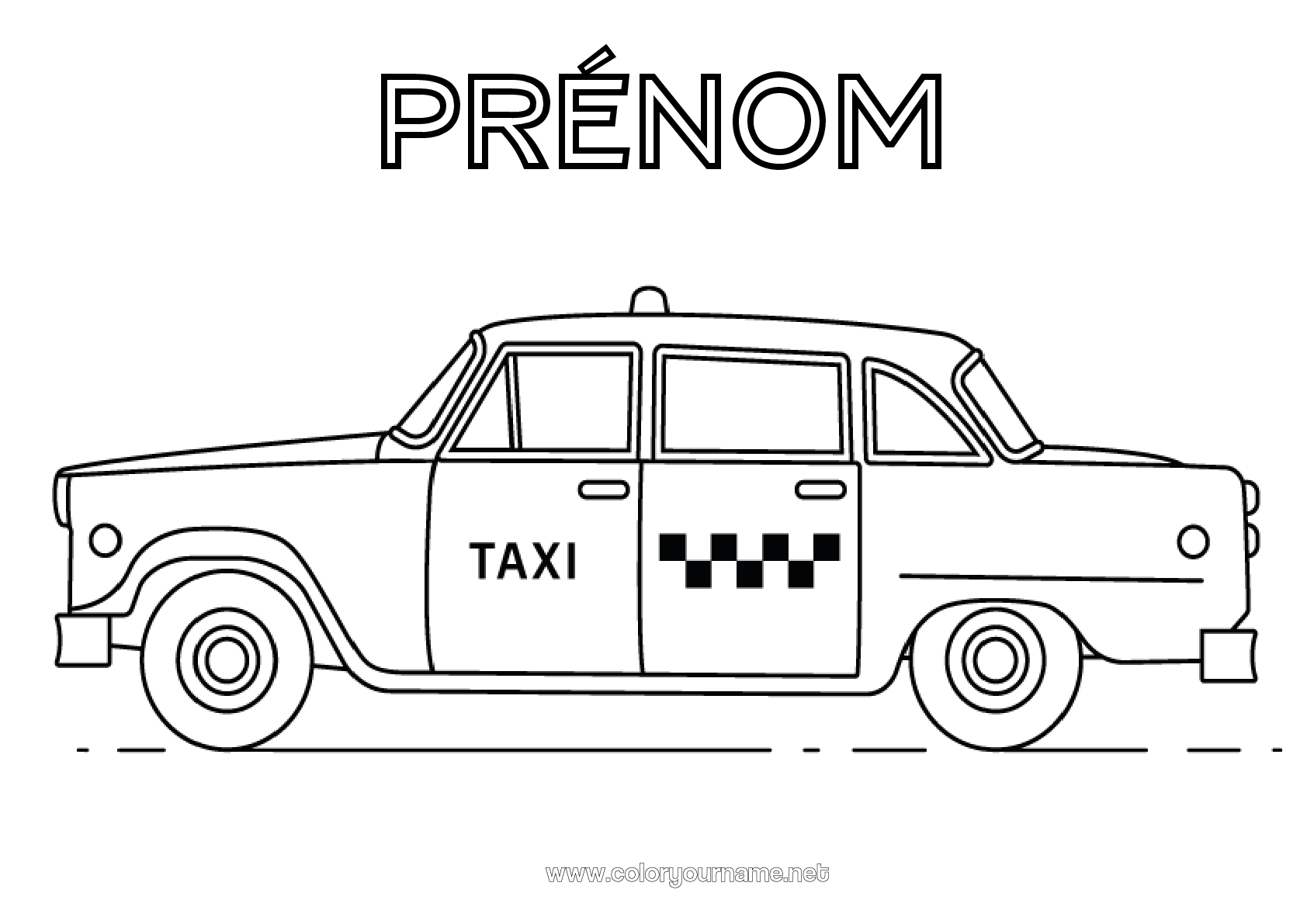 coloriage-n-1145-voiture-usa-new-york