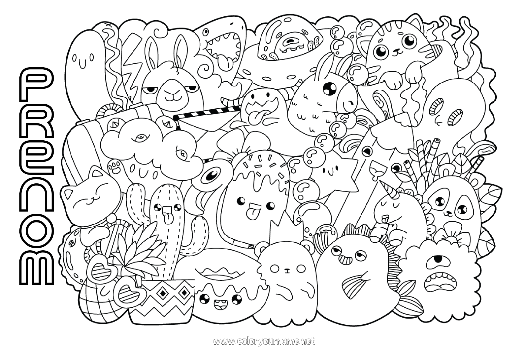 Coloriages à Imprimer Kawaii www.vrogue.co