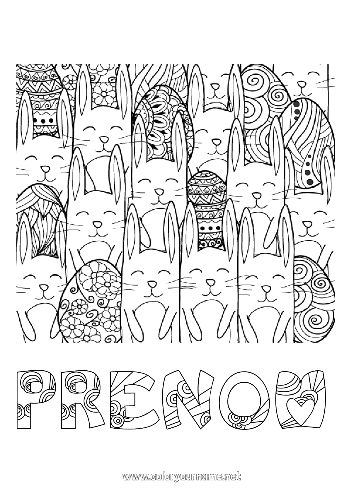 coloriage-n-1287-mandala-kawaii-lapin