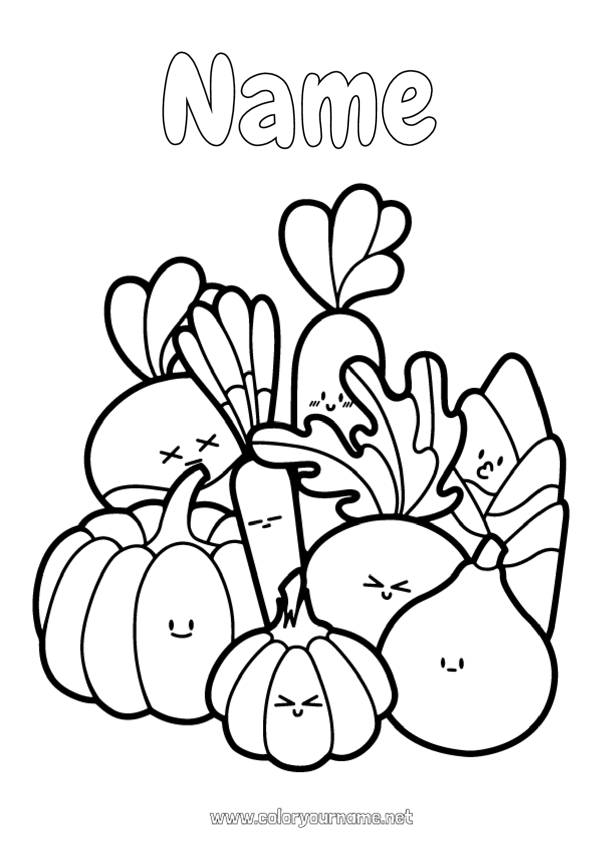 coloring-page-no-1481-kawaii-food-vegetables